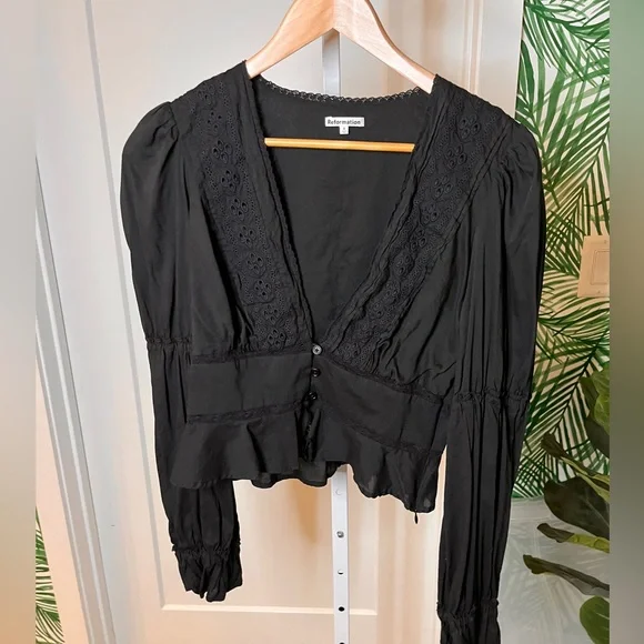 Reformation Meadowlark Blouse - Picture 7 of 11